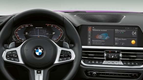 2-ші сериялы BMW Coupe ақпаратты көрсету тұжырымдамасы.